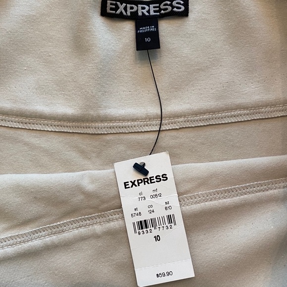 Express Cream Lace Skirt - Picture 4 of 6